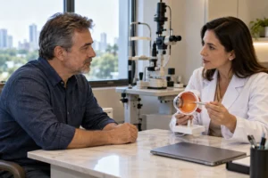 Especialista em retina em Curitiba: quando marcar uma avaliação